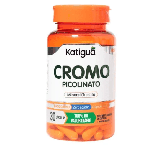Picolinato de Cromo Katiguá com 30 Capsulas